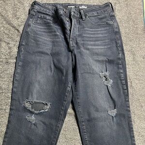 Women’s Old Navy Distressed Black Jeans